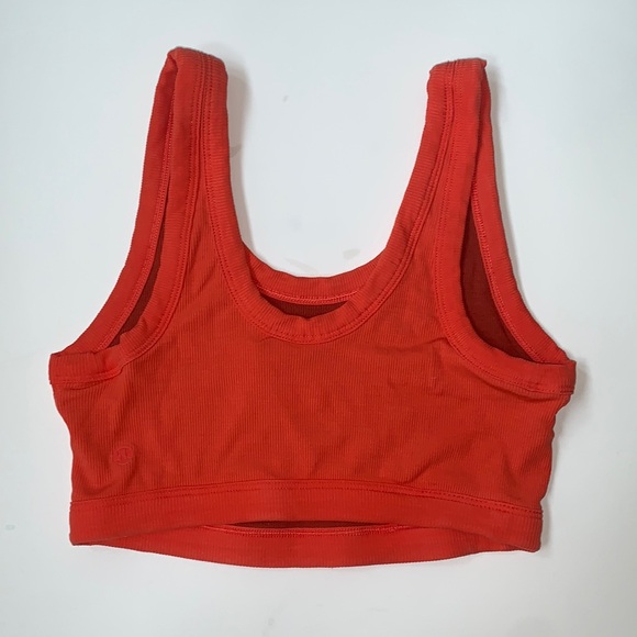 LULULEMON RIBBED BRA - SIZE 6 - Picture 1 of 3